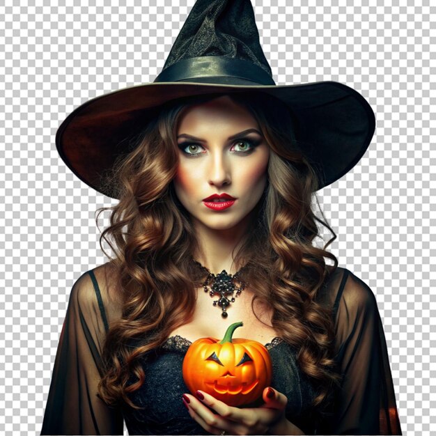 PSD la bruja de halloween