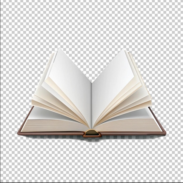 Buch isoliert auf durchsichtigem Hintergrund