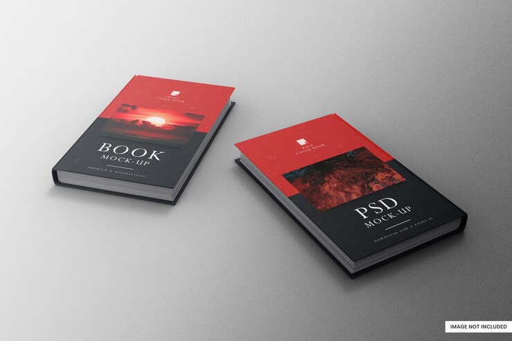 Buch-Mockup-PSD-Vorlage