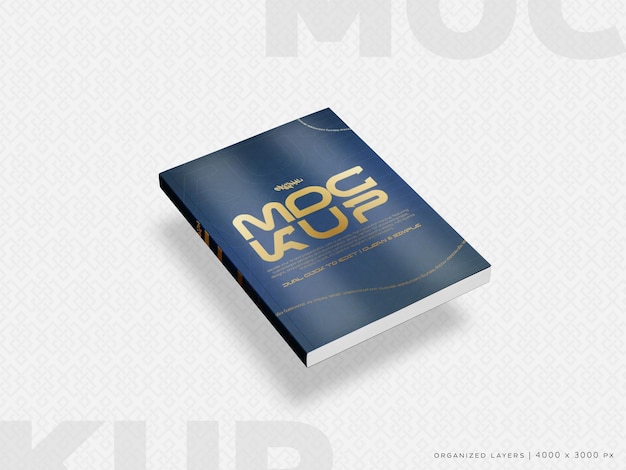 Buch-PSD-bearbeitbares Mockup