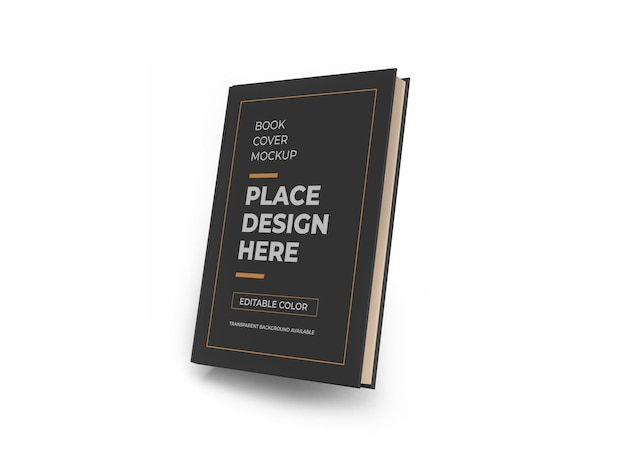 Buchcover 3D Mockup Design