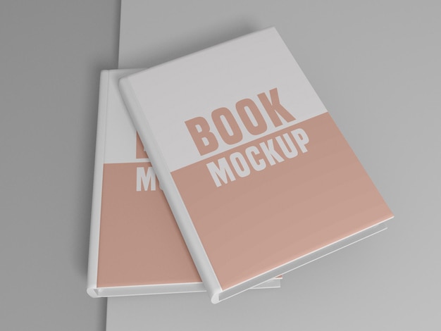 Buchcover Design Mockup PSD