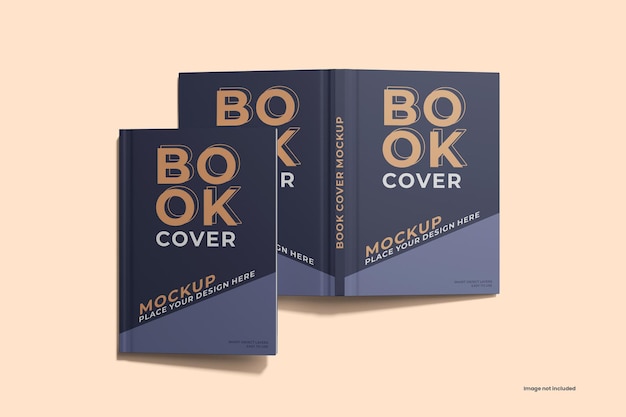 PSD buchcover-mockup