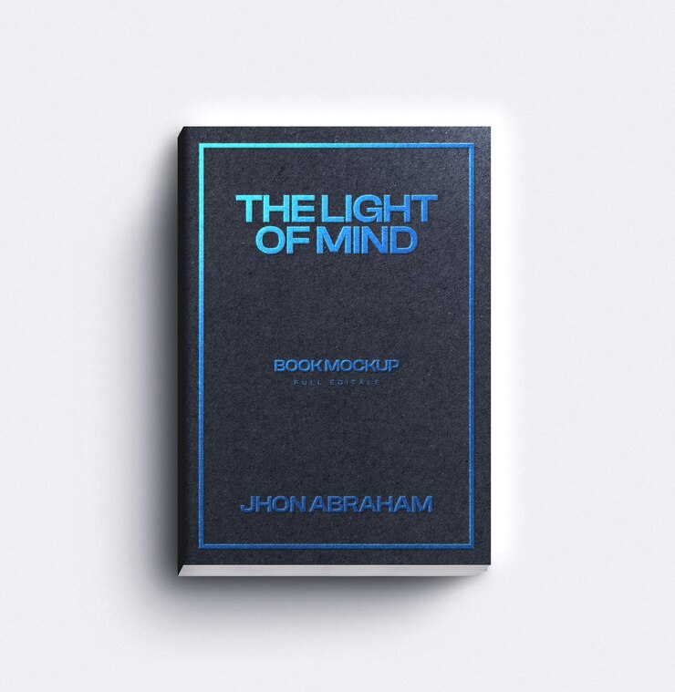 PSD buchcover-mockup