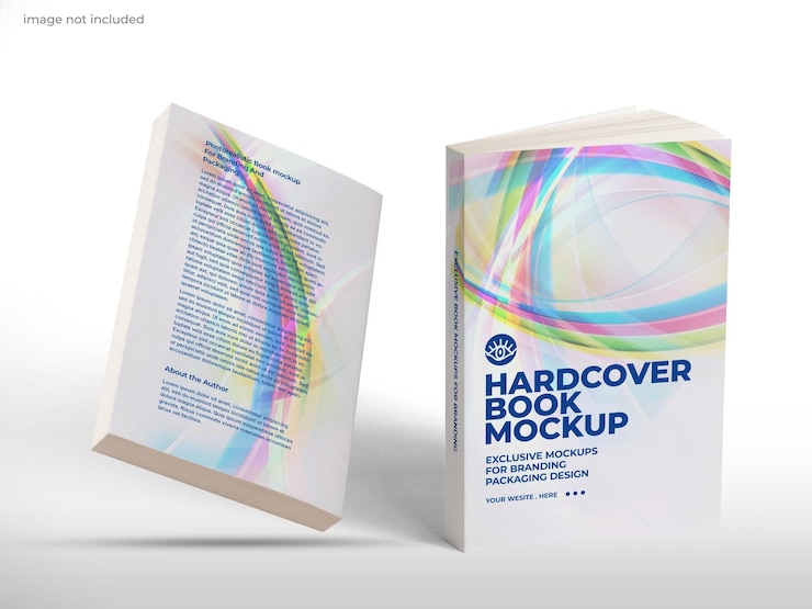 PSD buchcover-modell