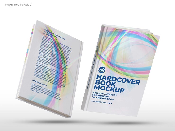 PSD buchcover-modell