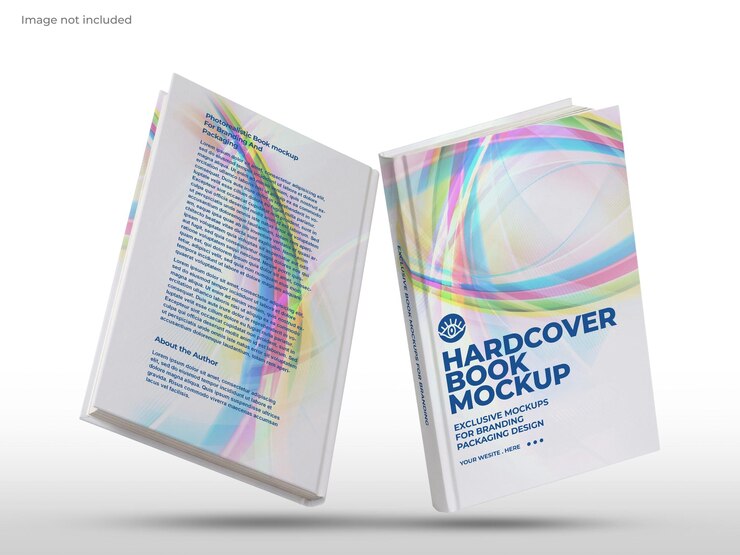 PSD buchcover-modell