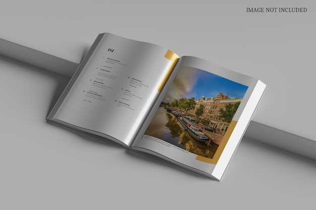 Buchmagazin-Mockup