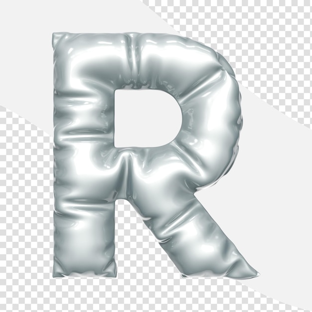 Buchstabenballon 3d-rendering