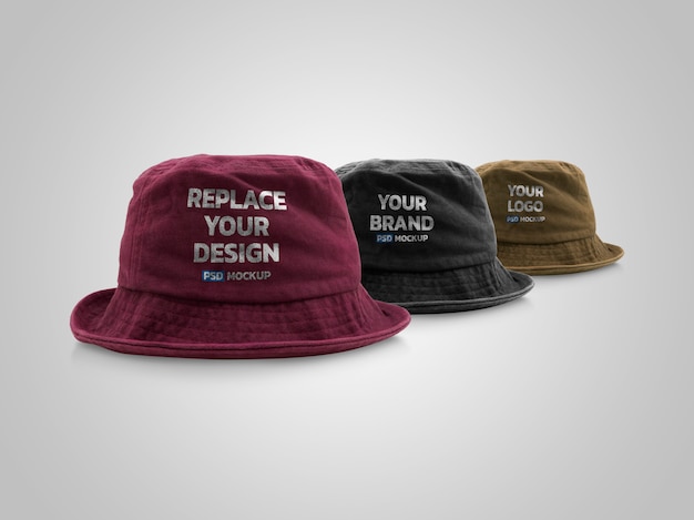 Bucket hat mockup