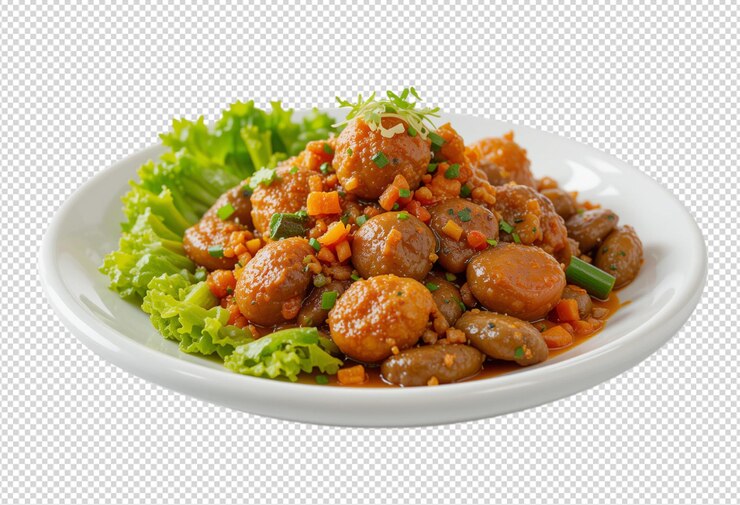 PSD los budas disfrutan de un plato vegetariano