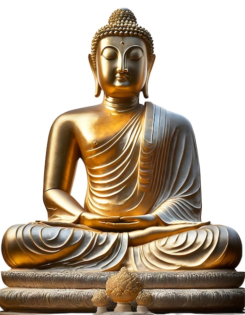 PSD buddha-statue isoliert