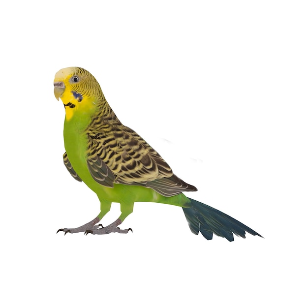 PSD budgerigar-papagei