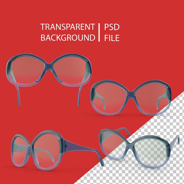 PSD bug eye sonnenbrille png