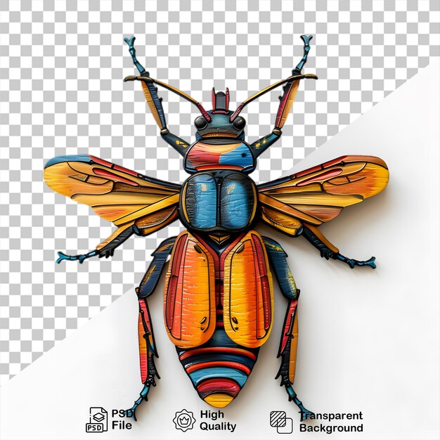 PSD un bug isolé sur un fond transparent