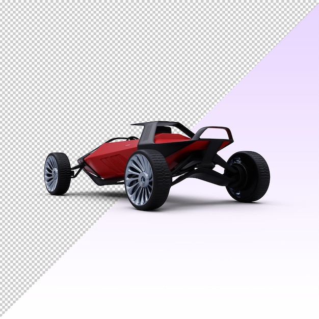 PSD buggy de course futuriste