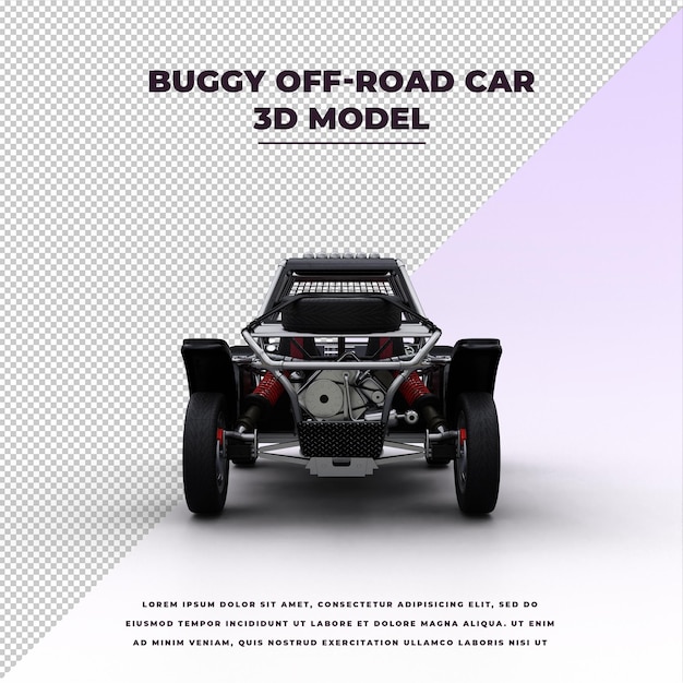 PSD buggy offroad carro