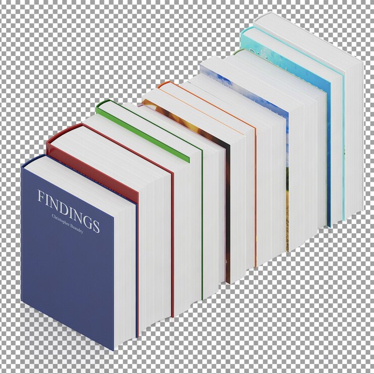PSD buku isometrik