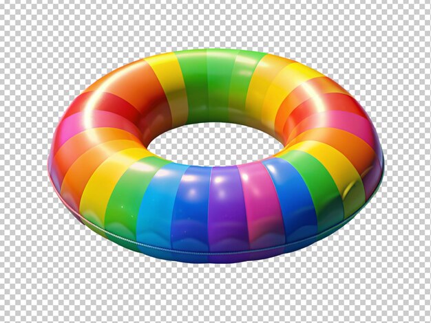 Bunte aufblasbare floatie