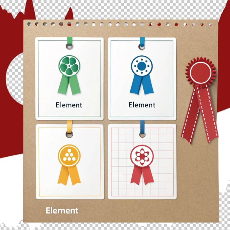 PSD bunte infografik elemente gesetzt