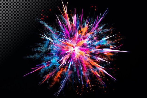 bunten Explosion