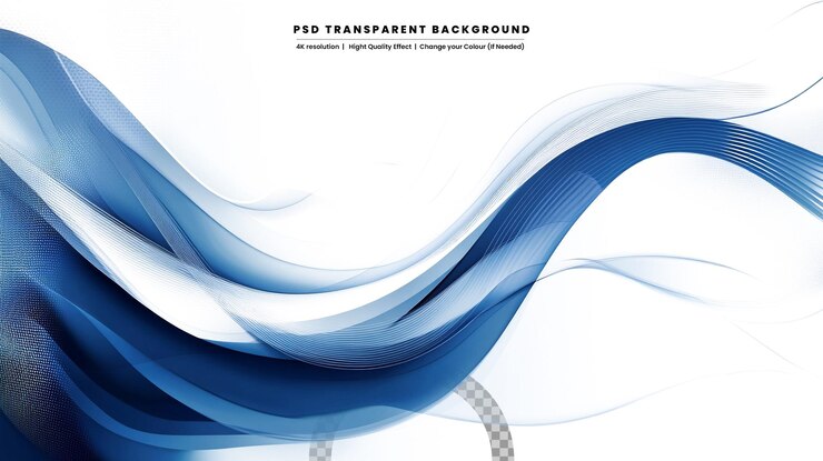 PSD buntes wellendesign, moderner hintergrund