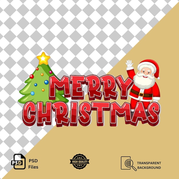 Buon Natale tag di rendering 3D
