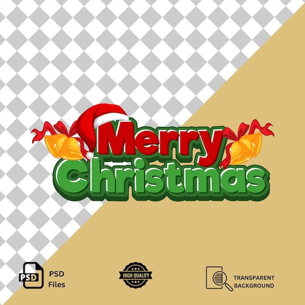 Buon Natale tag di rendering 3D