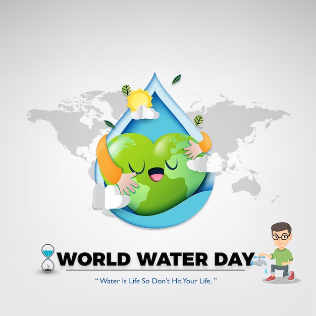 Buona giornata mondiale dell'acqua 22 marzo