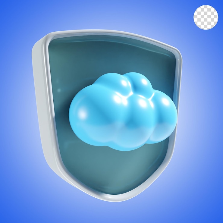 PSD buono tempo con icona di sfondo dello scudo rendering 3d