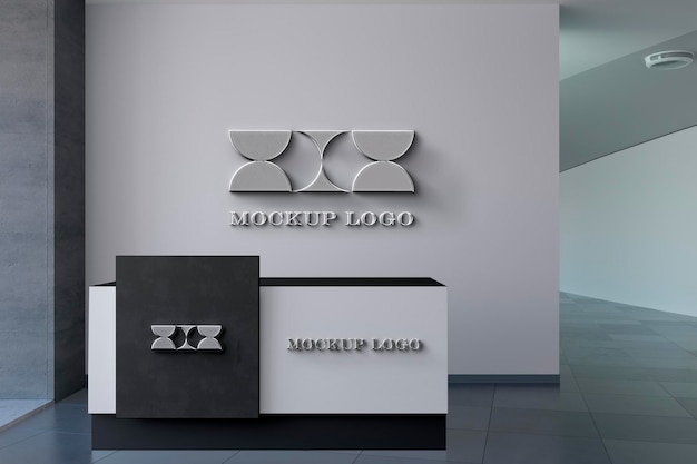 Bureau Mur Logo Mocku