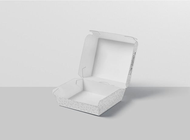 Burger Box Mockup