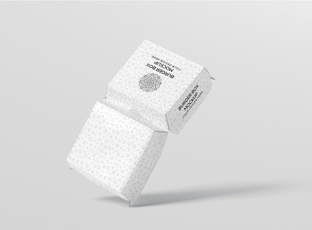 Burger Box Mockup