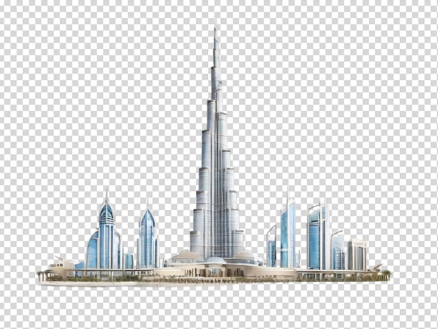 PSD burjkhalifa em png