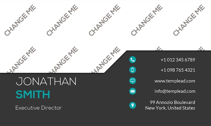 PSD business card for jonathan smith executive director