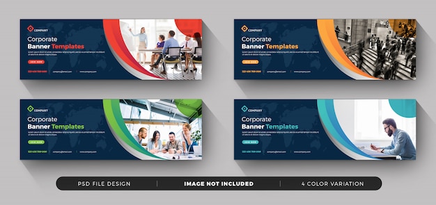 PSD business corporate banner