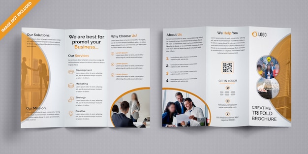 Business Corporate Trifold-Broschüre