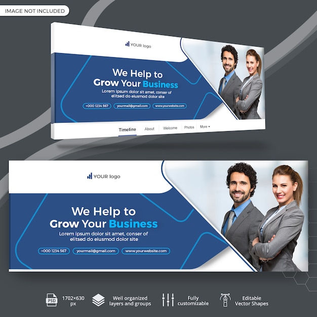 PSD business facebook cover design