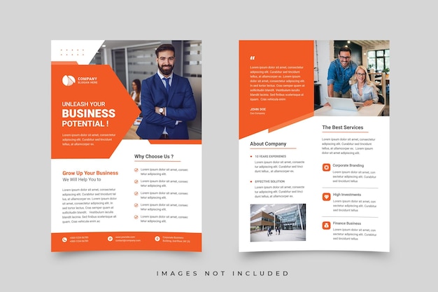 Business-Flyer-Vorlage