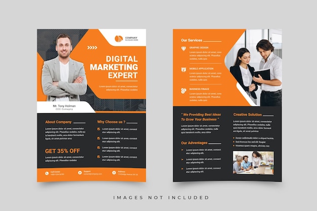 Business-Flyer-Vorlage