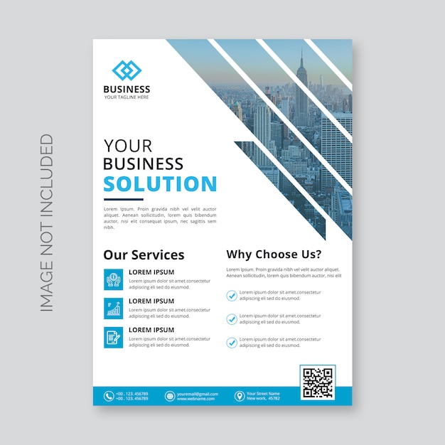 PSD business flyer vorlage