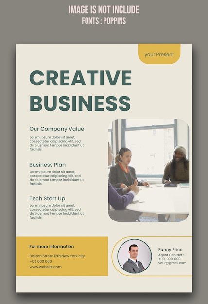 business flyerposter template