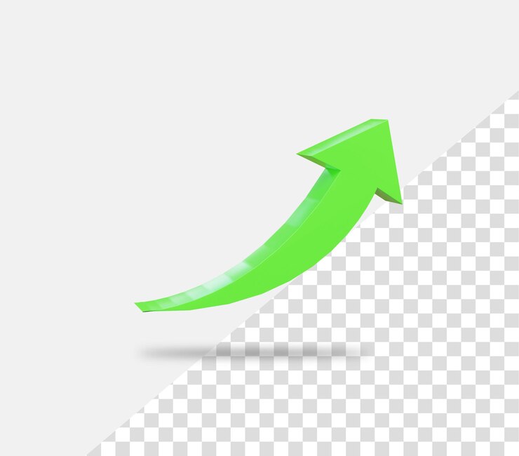 PSD business growth up curve arrow