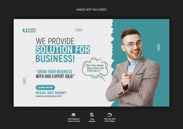 Business Promotion und Corporate Instagram Story Banner Vorlage Design