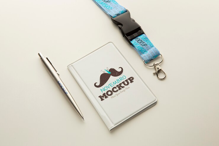 PSD business stationery collection mockup