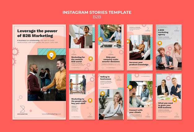 Business-to-Business-Instagram-Story-Vorlagen