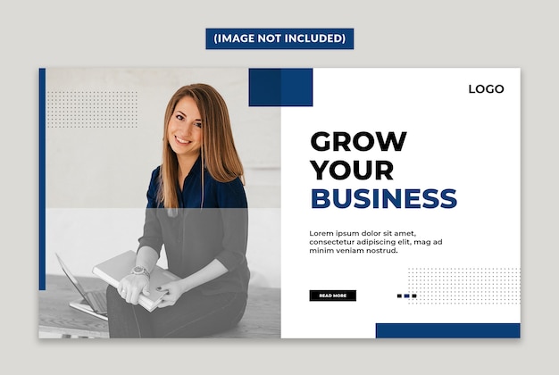 Business Web Banner Vorlage