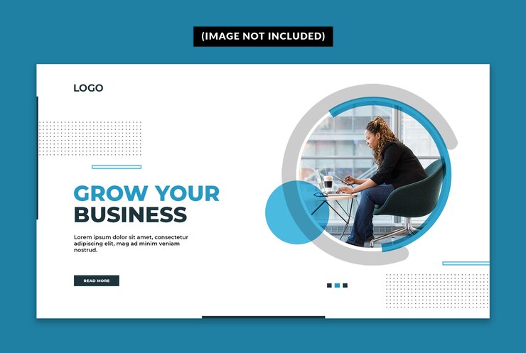 PSD business-webbanner-vorlage
