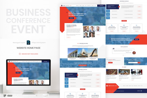 Business-website-homepage-vorlage