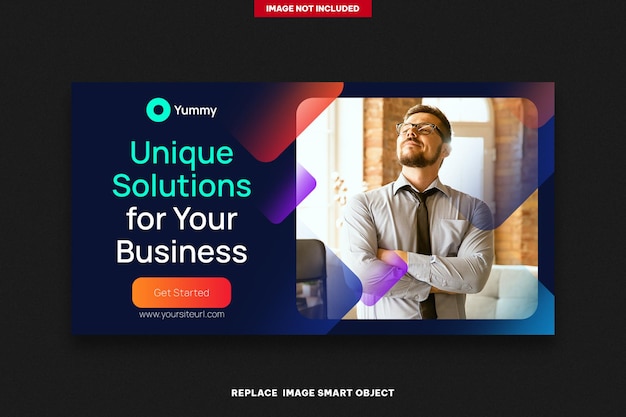 BusinessBannière d'entreprise Fil d'actualité FB